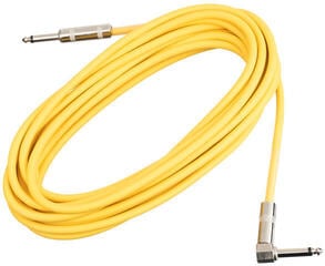 Instrumentinis kabelis Revoltage ICLY03 Yellow 3 m Straight - Angled Instrumentinis kabelis