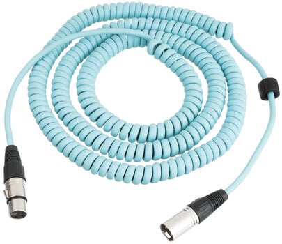 Mikrofono kabelis Revoltage MCCBLUE10 Blue 10 m Mikrofono kabelis - 1