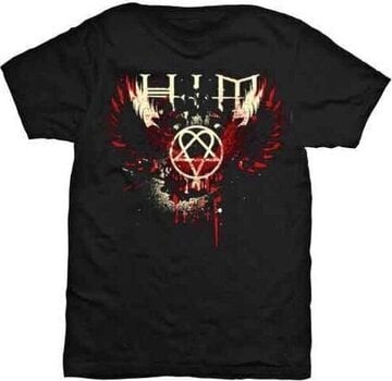T-shirt HIM Wings Splatter Black L T-shirt - 1