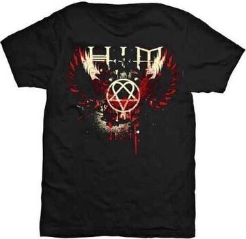 T-shirt HIM Wings Splatter Black XL T-shirt - 1