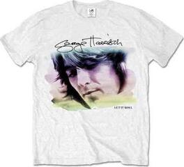 T-Shirt George Harrison Water Colour Portrait White 2XL T-Shirt
