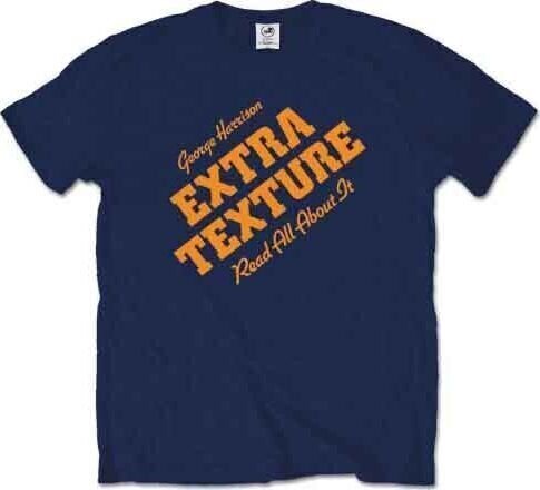 Camiseta de manga corta George Harrison Extra Texture Navy Blue 2XL Camiseta de manga corta