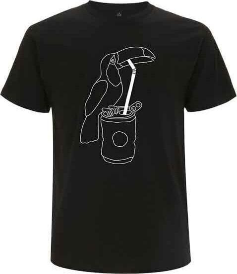 Skjorte Catfish And The Bottlemen Toucan (Back Print) Black L Skjorte