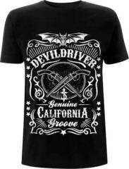 T-shirt Devildriver Sawed Off (Back Print) Black M T-shirt
