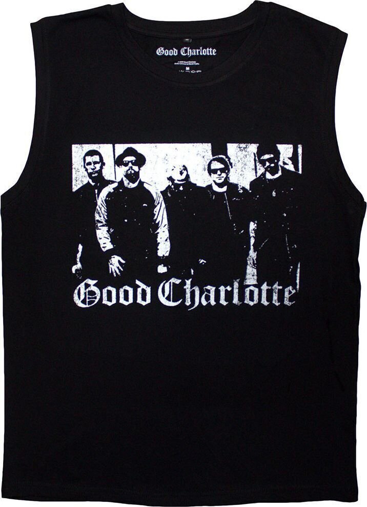 T-shirt Good Charlotte Band Photo Black XL T-shirt
