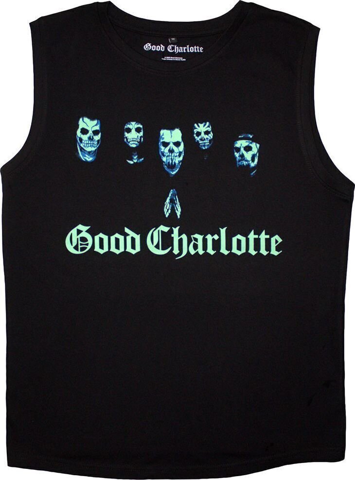 Риза Good Charlotte Generation Rx Skull Faces Black S Риза