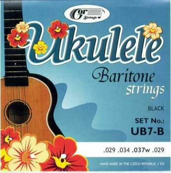Saiten für Bariton-Ukulele Gorstrings UB7-B - 1