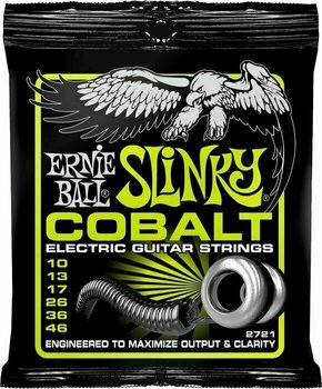 Struny pre elektrickú gitaru Ernie Ball 2721 Slinky Cobalt - 1