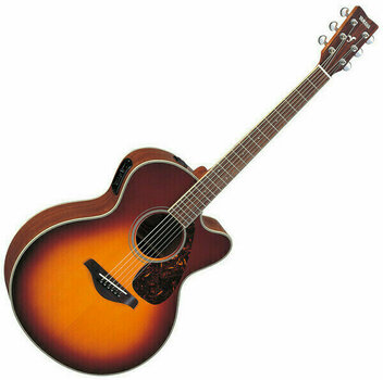 Електро-акустична китара Джъмбо Yamaha FJX720SC BS - 1