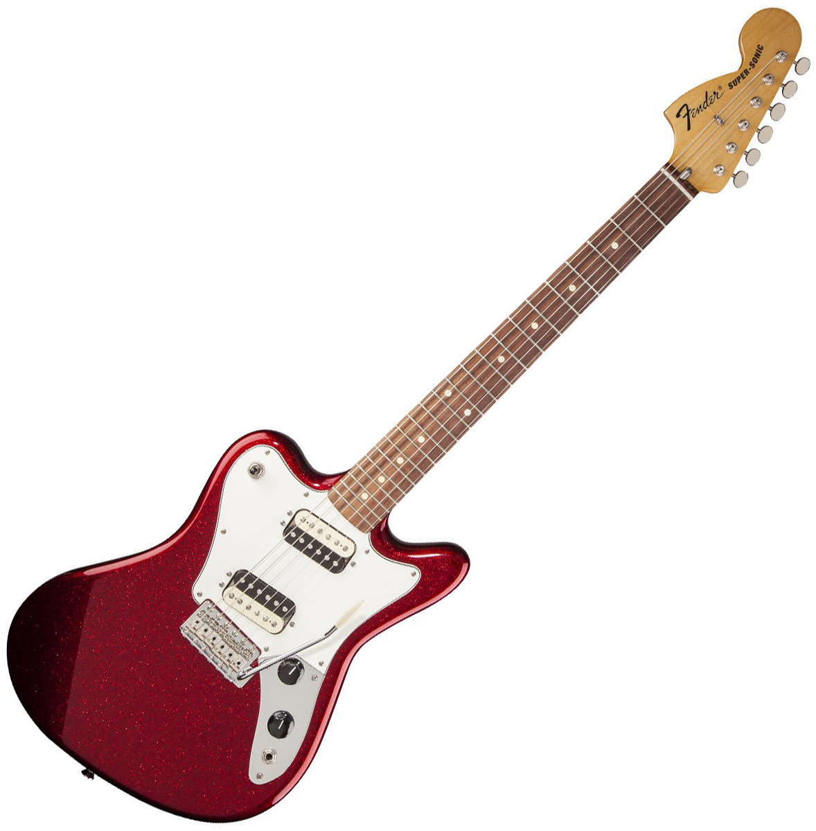 Električna gitara Fender Pawn Shop Super-Sonic RW - Apple Red Flake