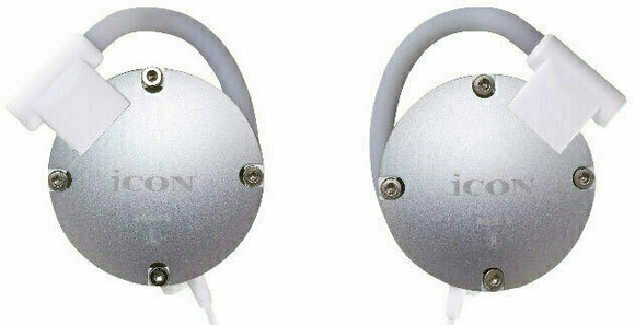 En la oreja los auriculares iCON SCAN 3-Silver - 1