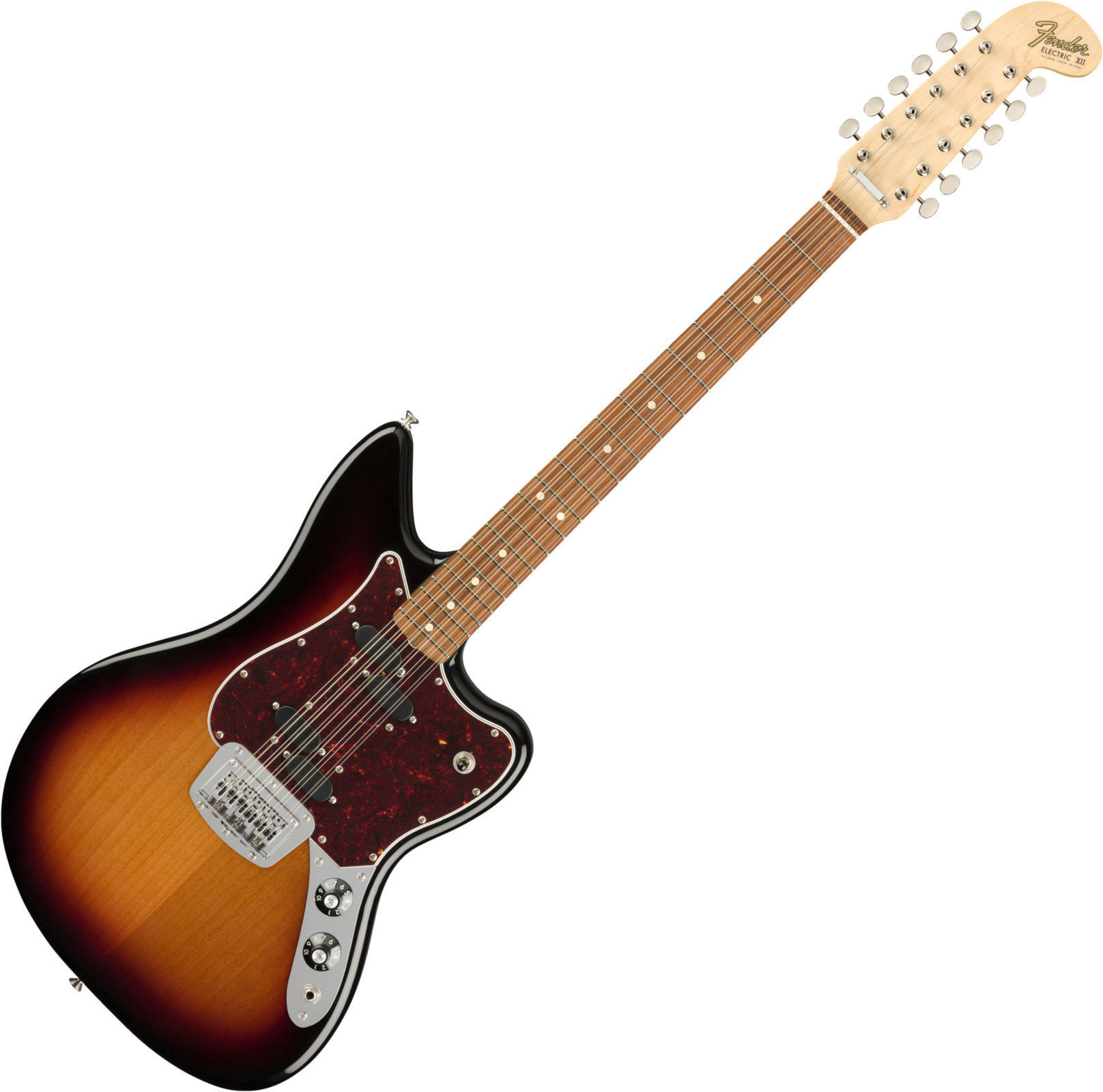 E-Gitarre Fender Electric XII PF 3-Color Sunburst