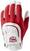 Handschuhe Wilson Staff Fit-All Mens Golf Glove Red/White LH