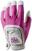 Gloves Wilson Staff Fit-All Womens Golf Glove Pink/White LH
