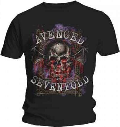 Skjorte Avenged Sevenfold Bloody Trellis Black XL Skjorte