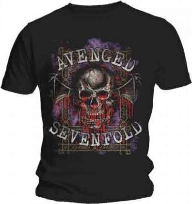 T-Shirt Avenged Sevenfold Bloody Trellis Black 2XL T-Shirt
