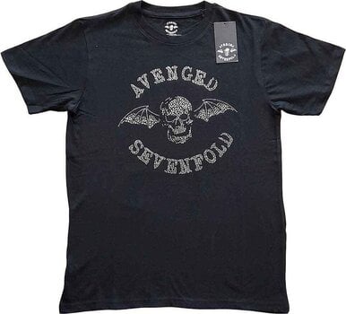 T-särk Avenged Sevenfold Deathbat (Embellished) Black S T-särk - 1