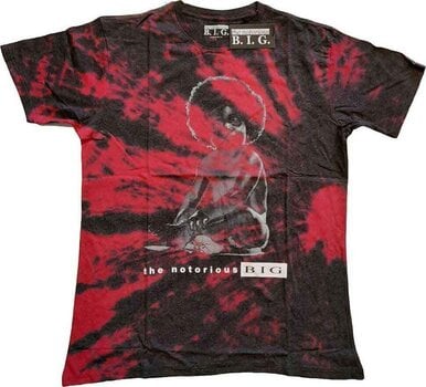 T-Shirt Notorious B.I.G. Baby Biggie (Wash Collection) Red L T-Shirt - 1