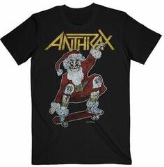 T-shirt Anthrax Vintage Christmas (Back Print) Black XL T-shirt