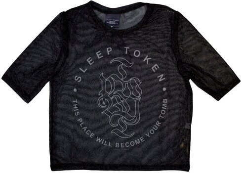 T-Shirt Sleep Token Tomb Mesh Black XS Ladies T-Shirt - 1