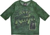 Bob Marley Kaya (Mesh) Green L Ladies T-Shirt