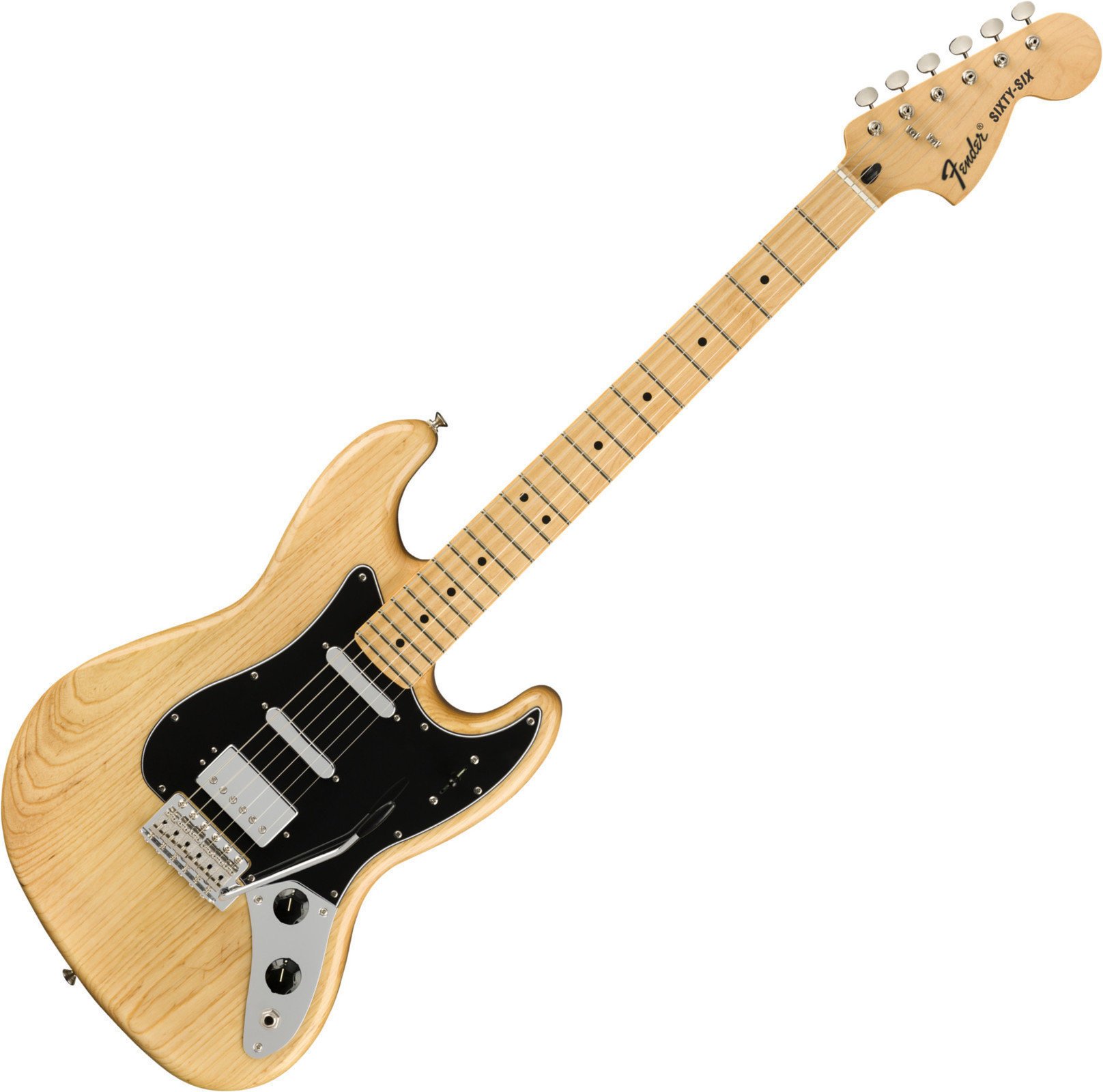 Electric guitar Fender Sixty-Six MN Natural