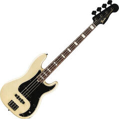 E-Bass Fender Duff McKagan Deluxe Precision Bass RW White Pearl E-Bass