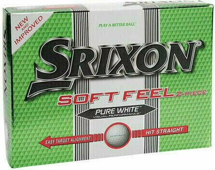 Нова топка за голф Srixon Soft Feel - 1