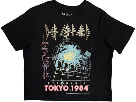 T-Shirt Def Leppard Tokyo Black M Ladies T-Shirt - 1