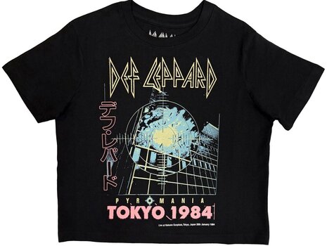 Tričko Def Leppard Tokyo Black XL Dámske Tričko - 1