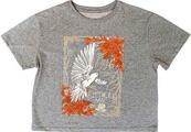 Fleetwood Mac Dove Grey M Ladies T-skjorte