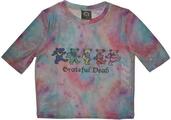 The Grateful Dead Dancing Bears (Mesh) Light Blue L Damen T-Shirt