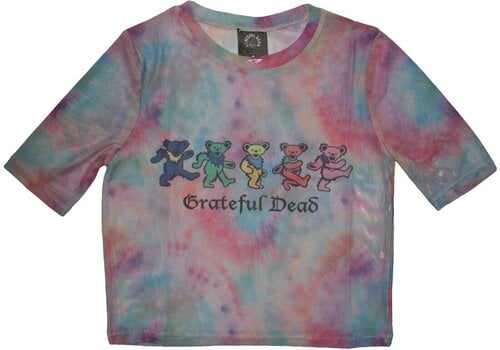 Tričko Grateful Dead Dancing Bears (Mesh) Light Blue 2XL Dámské Tričko - 1
