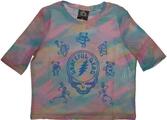 The Grateful Dead Dead Egyptian Slash (Mesh) Light Blue S Дамски Риза