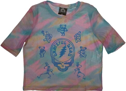 T-Shirt Grateful Dead Dead Egyptian Slash (Mesh) Light Blue 2XL Ladies T-Shirt - 1