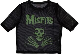 T-Shirt Misfits Green Hands (Mesh)