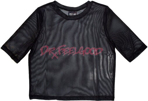 Camiseta de manga corta Mötley Crüe Dr Feelgood (Mesh) Black S De mujer Camiseta de manga corta - 1