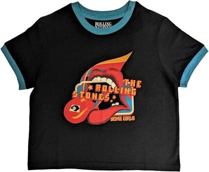 Skjorte The Rolling Stones Some Girls Lick Black XL Dame Skjorte - 1