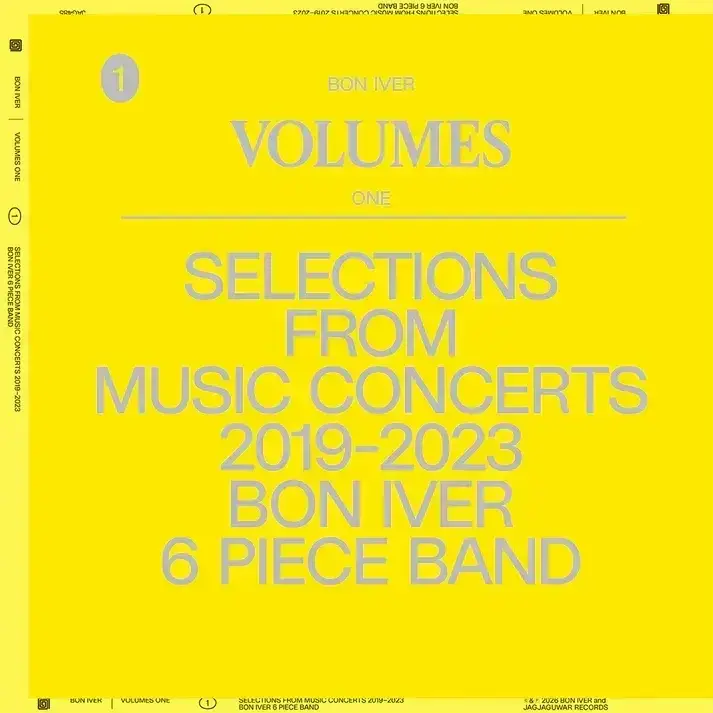 CD диск Bon Iver - Volumes: One Selections From Music Concerts 2019-2023 (CD)