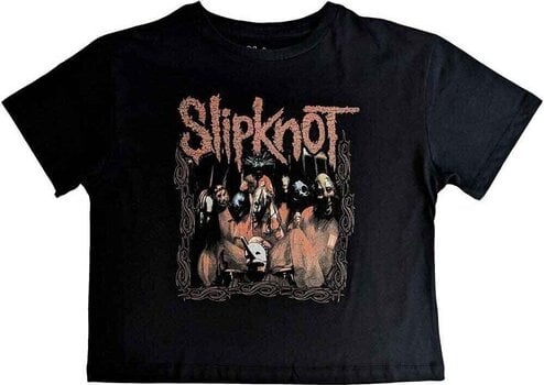 T-Shirt Slipknot Band Frame (Back Print) Black M Ladies T-Shirt - 1