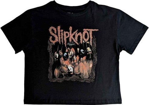 T-Shirt Slipknot Band Frame (Back Print) Black 2XL Ladies T-Shirt - 1