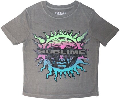 T-shirt Sublime Gradient Sun Grey 2XL Feminino T-shirt - 1