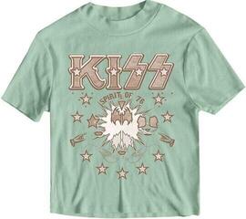 T-Shirt Kiss Spirit of '76 Green M Ladies T-Shirt