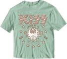 Kiss Spirit of '76 Green M Ladies T-Shirt
