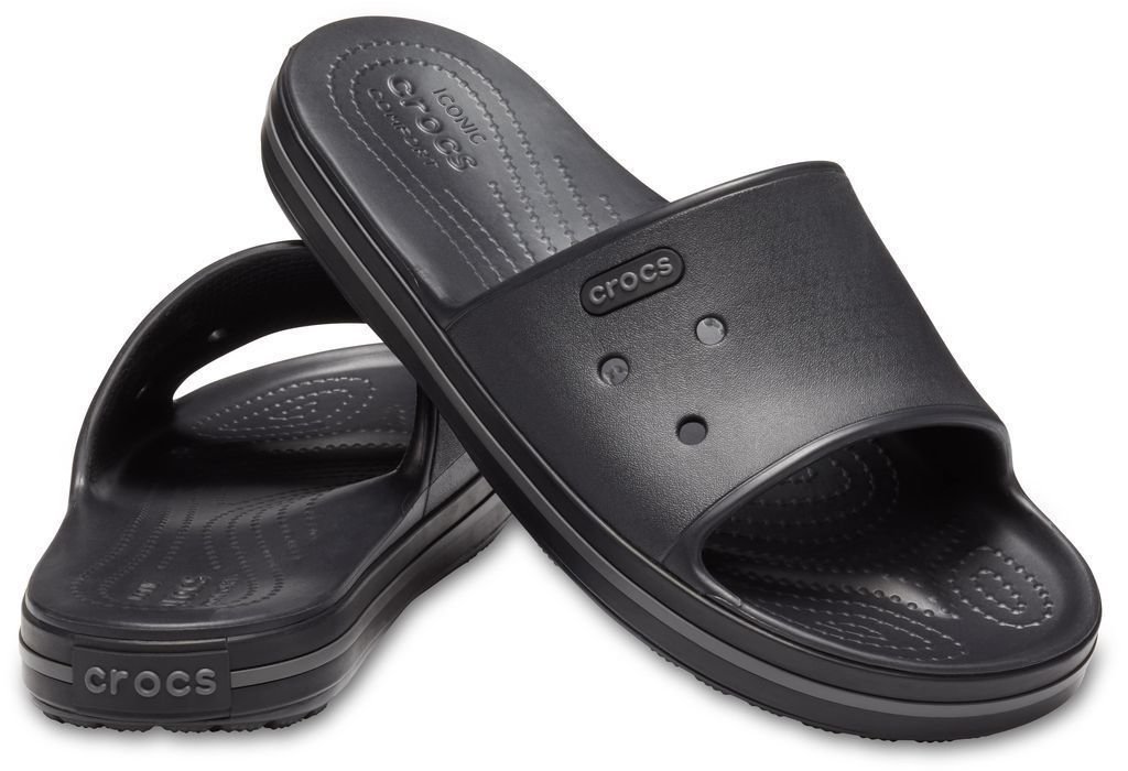 Unisex čevlji Crocs Crocband III Slide Black/Graphite 41-42