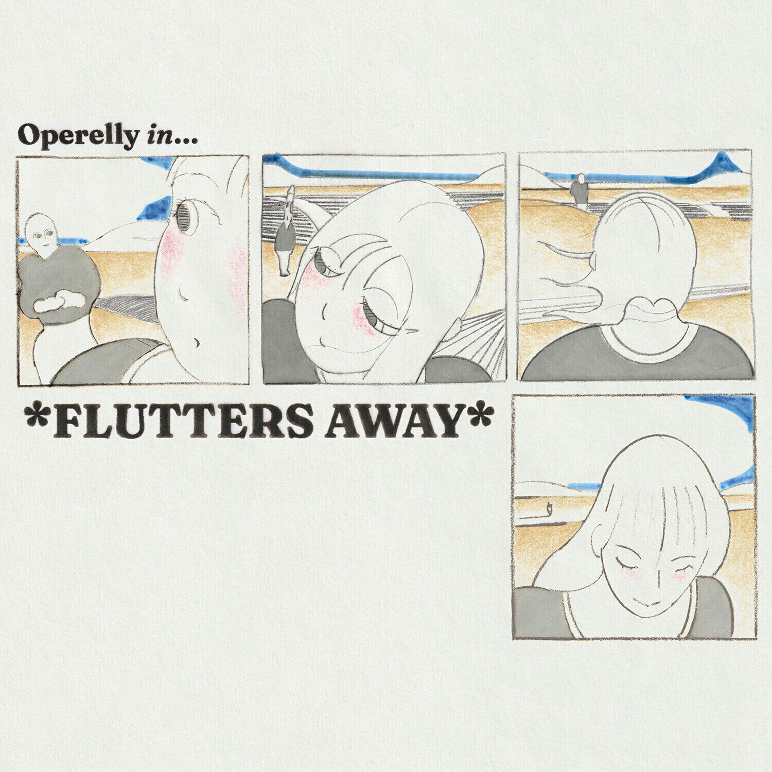 LP ploča Operelly - Flutters Away / Handwriting Practice No. 1 (Ultra Clear Coloured) (LP)
