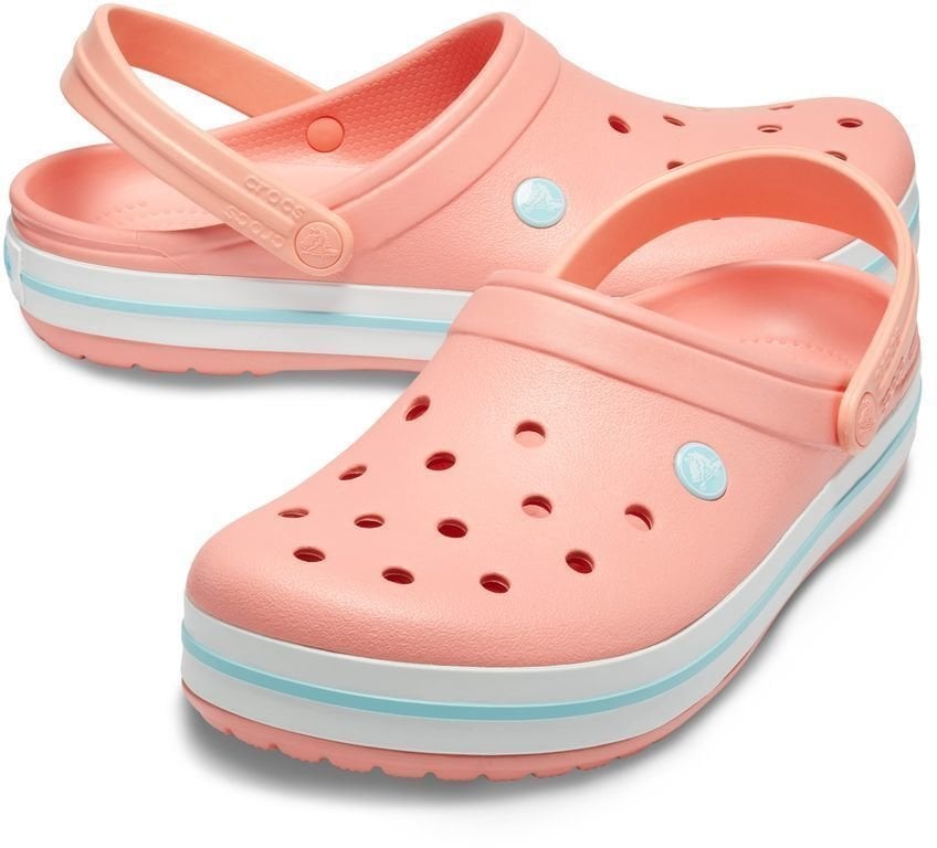 Crocs Crocband Clog Sandals Melon Ice Blue 36 37 Muziker