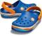 Kids Sailing Shoes Crocs Kids' Crocband Wavy Band Clog Blue Jean 24-25