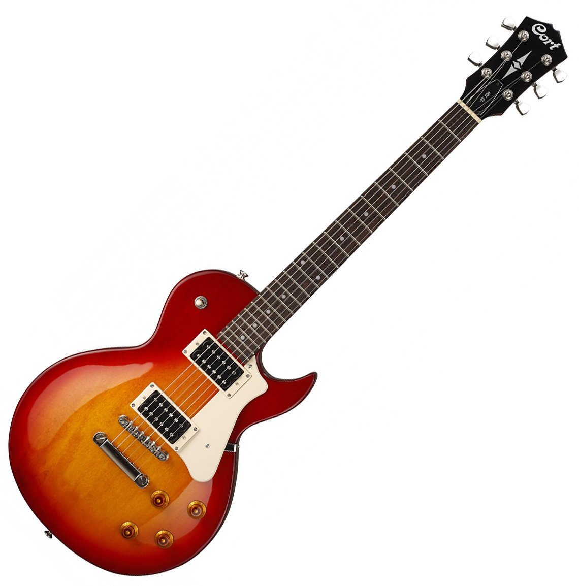 Elektrische gitaar Cort CR100 Cherry Red Burst
