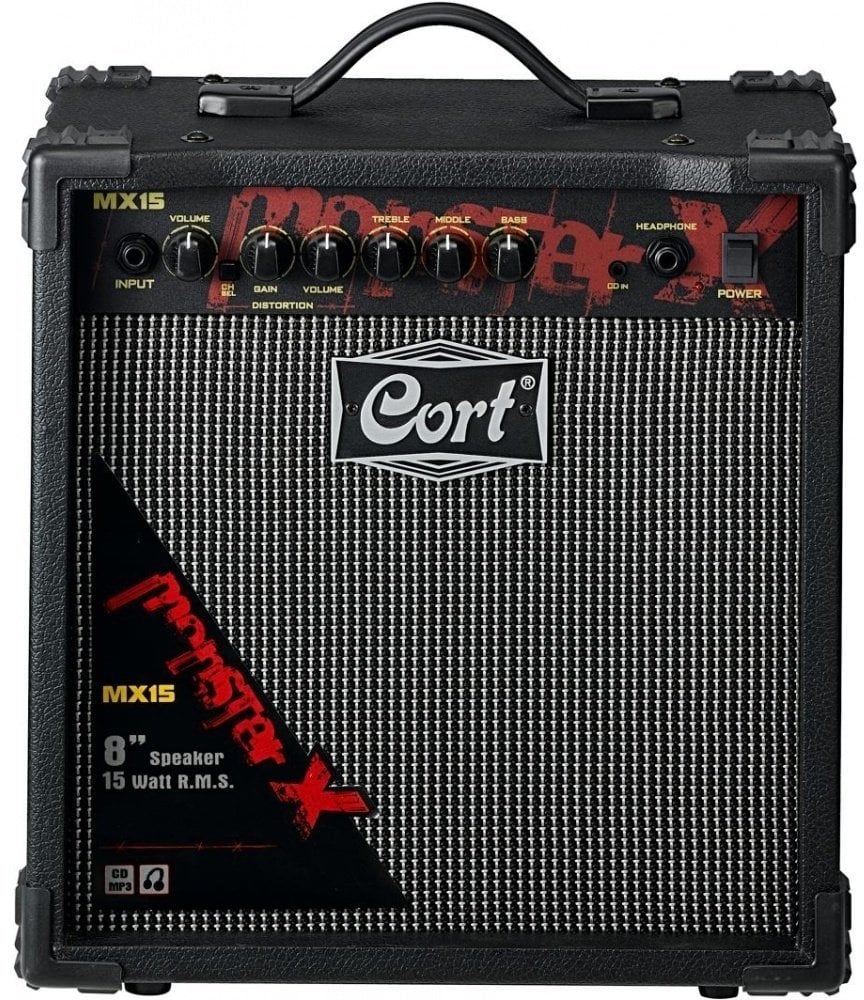 Tranzisztoros gitárkombók Cort MX15
